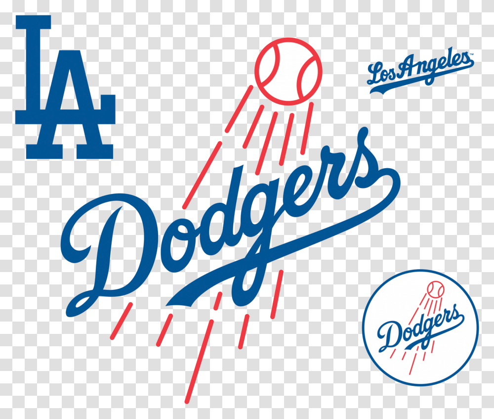 Download All Dodgers Logos Image Dodgers, Text, Label, Word, Alphabet Transparent Png