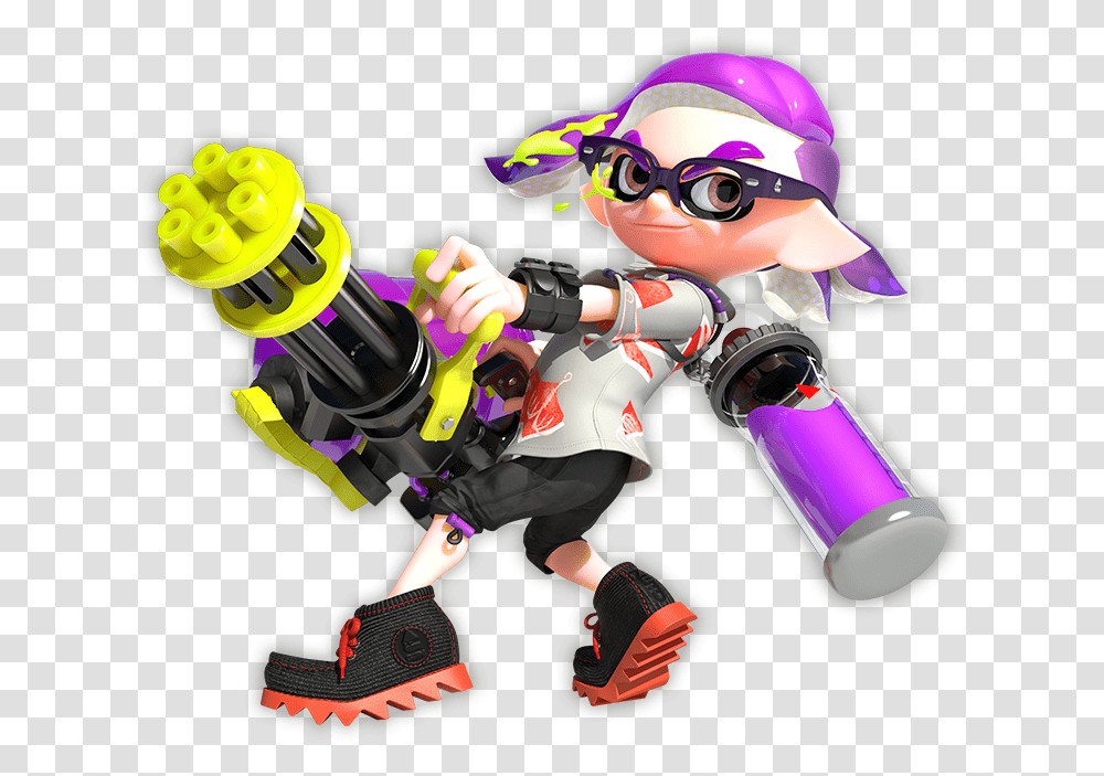 Download All Special Weapons In Splatoon 2 Are Brand New Splatoon 2, Sunglasses, Accessories, Accessory, Robot Transparent Png