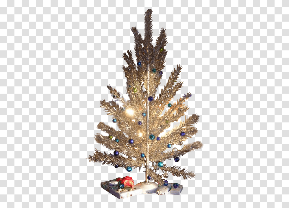 Download Aluminum Christmas Trees Image With Aluminum Christmas Tree, Ornament Transparent Png
