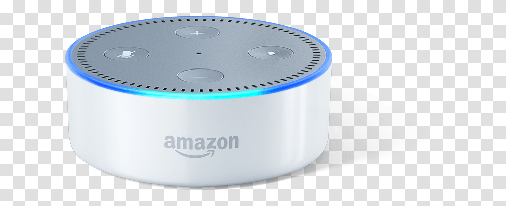 Download Amazon Echo Dot Image With Amazon Echo Background, Disk, Cd Player, Electronics, Appliance Transparent Png