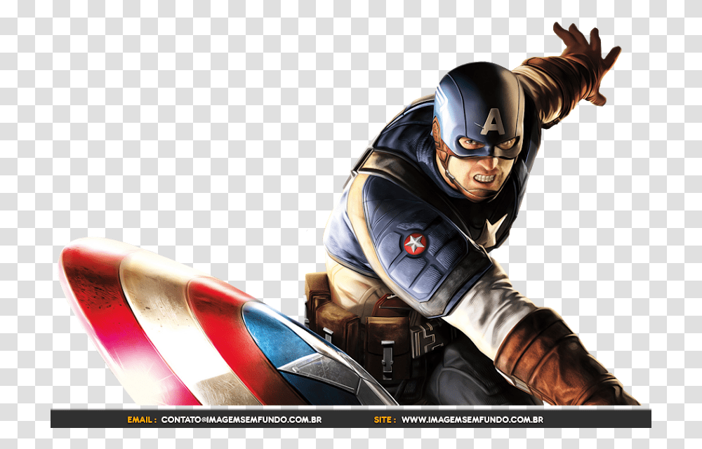 Download America Barnes Hulk Thor Bucky Capitao Iron Clipart Captain America Facebook Cover, Helmet, Clothing, Person, Ninja Transparent Png