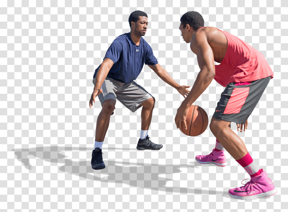 Download American Basketball Players By Mrcutout 2d Cutout Cut Out People Sport, Person, Human, Sports, Team Sport Transparent Png