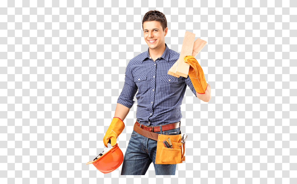 Download American Rooter Handyman, Person, Hardhat, Helmet, Clothing Transparent Png