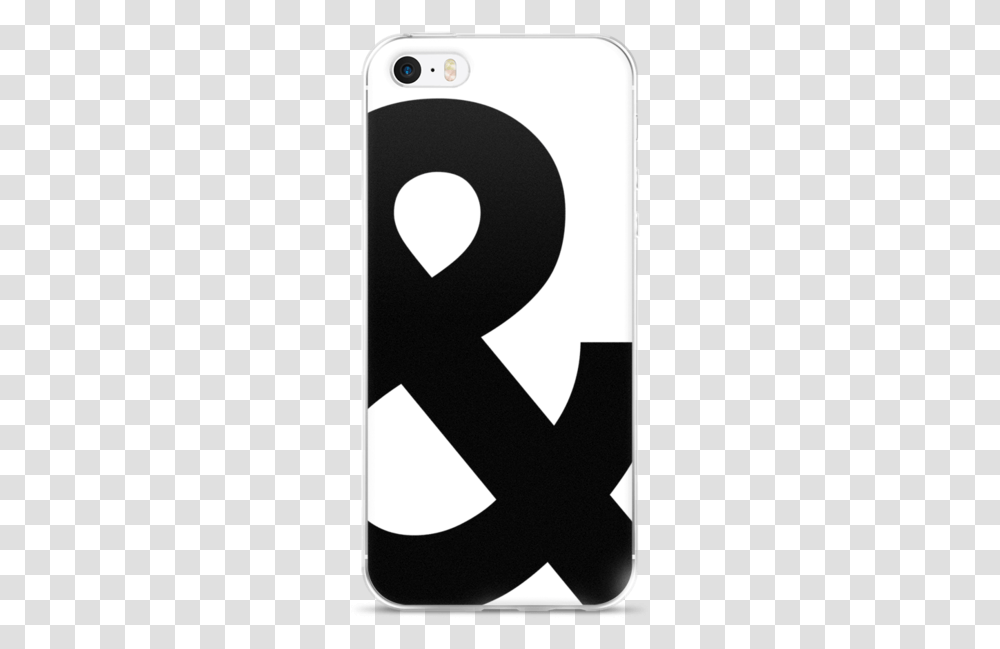 Download Ampersand Iphone Case Iphone Image With No Graphic Design, Alphabet, Text, Number, Symbol Transparent Png