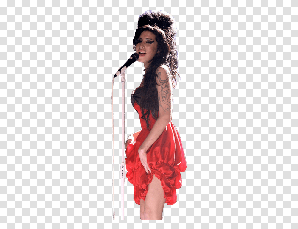 Download Amy Winehouse File Amy Winehouse, Skin, Person, Microphone, Electrical Device Transparent Png