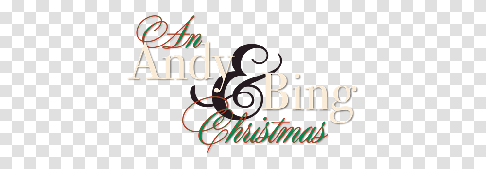 Download An Andy Bing Christmas Logo Meet And Greet, Text, Alphabet, Number, Symbol Transparent Png