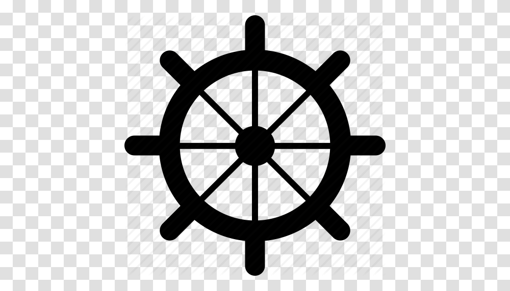 Download Anchor Clipart Anchor Clip Art Anchor Circle Clipart, Steering Wheel, Lighting Transparent Png
