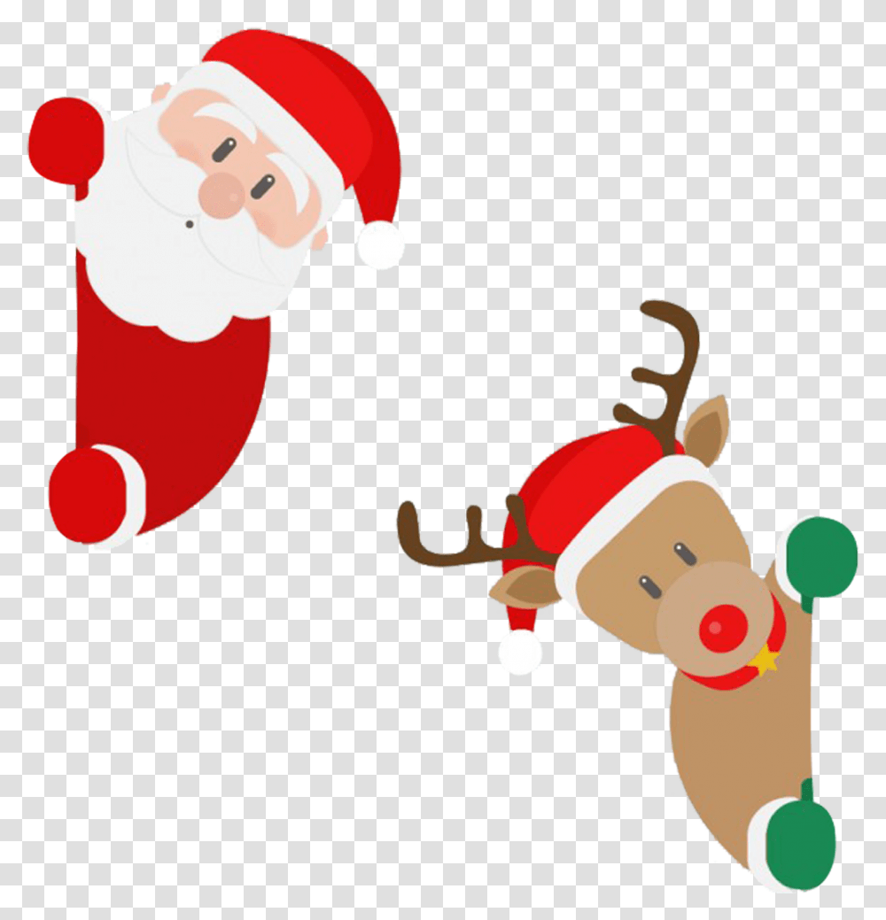 Download And Deer Cartoon Reindeer Christmas Decoration Cartoon, Elf, Super Mario, Bomb, Weapon Transparent Png