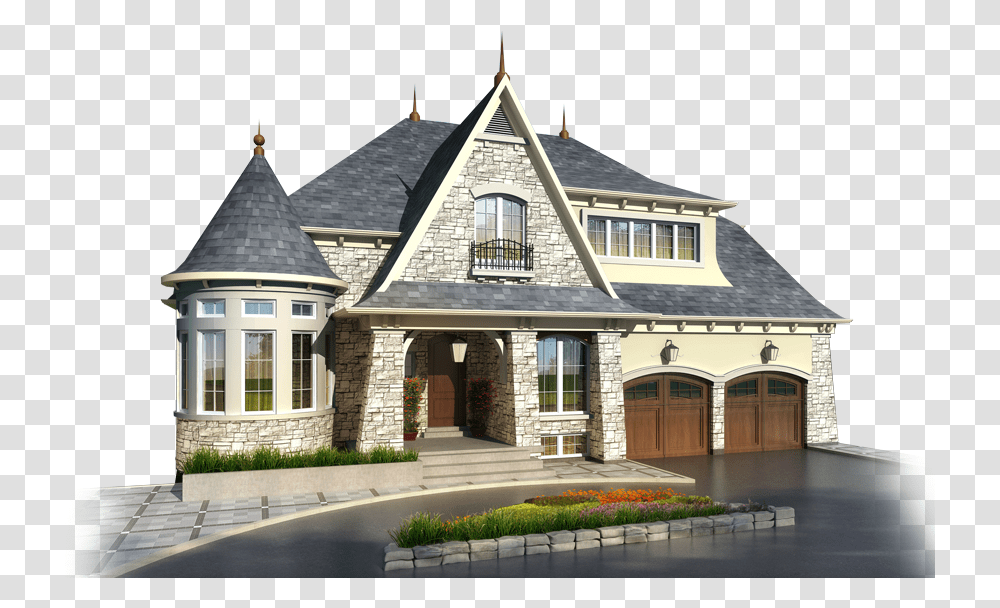 Download And Use House Image Big House, Housing, Building, Cottage, Garage Transparent Png