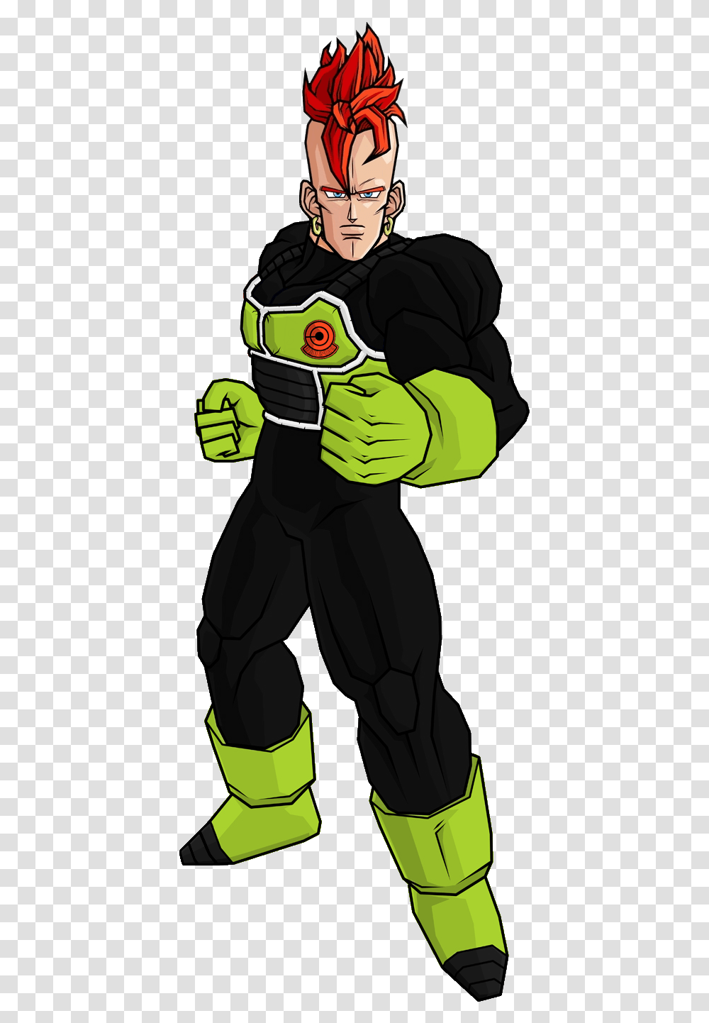 Download Android 17 Dragon Ball Wiki Android 17 In Saiyan Armor, Hand, Person, Human Transparent Png