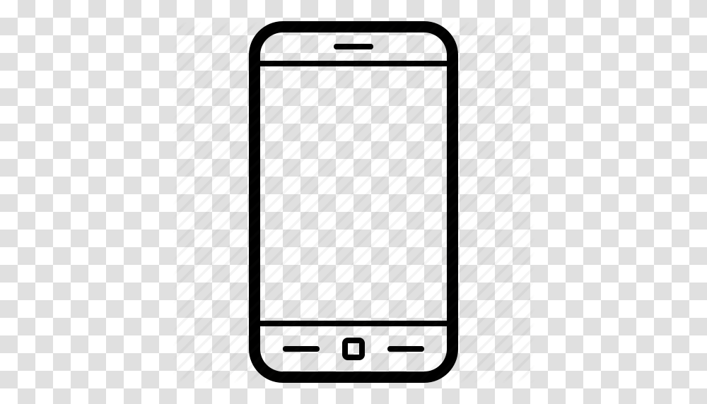 Download Android Mobile Phone Icon Clipart Feature Phone Computer, Rug, Page, Gray Transparent Png