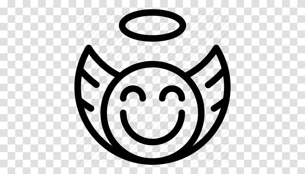 Download Angel Icon Clipart Smiley Computer Icons Clip Art, Piano, Light, Drum, Percussion Transparent Png