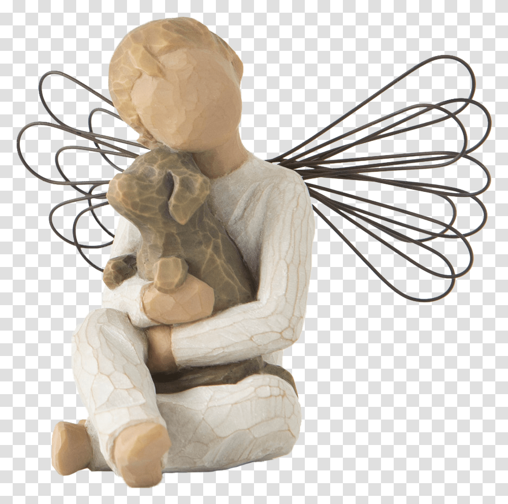 Download Angel Of Comfort Willow Tree Angel Of Comfort, Person, Human Transparent Png