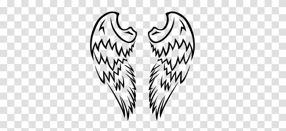 Download Angel Tattoos Free Image And Clipart, Logo, Trademark, Label Transparent Png