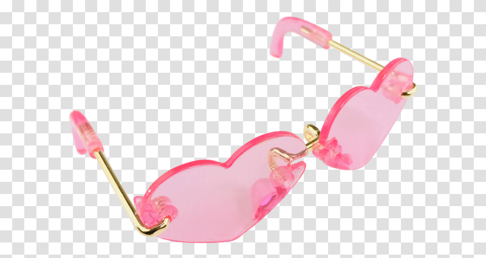 Download Angela Doll Sunglasses Heart Shaped Neon Pink Portable Network Graphics, Accessories, Accessory, Jewelry, Hammer Transparent Png