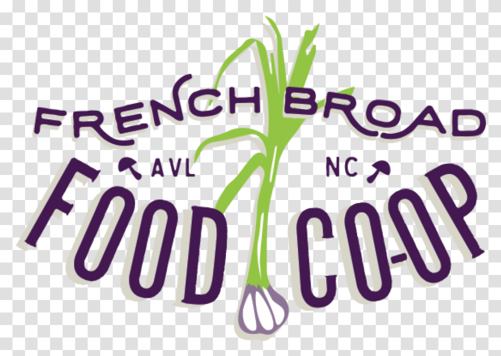 Download Angry Orchard Logo French Broad Food Co Op Asheville North Carolina, Text, Plant, Label, Word Transparent Png