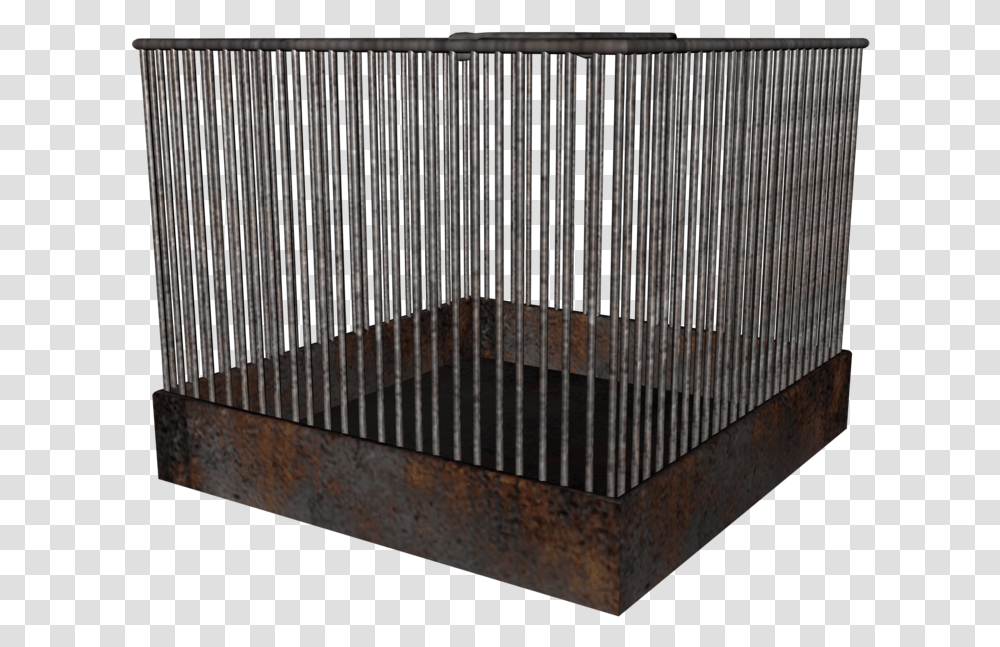 Download Animal Cage Uokplrs Animal Cage, Crib, Furniture, Rug, Grille Transparent Png