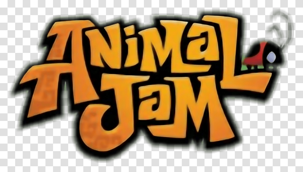 Download Animal Jam Logo Without Leafs Animal Jam Animal Jam, Text, Alphabet, Dynamite, Bomb Transparent Png