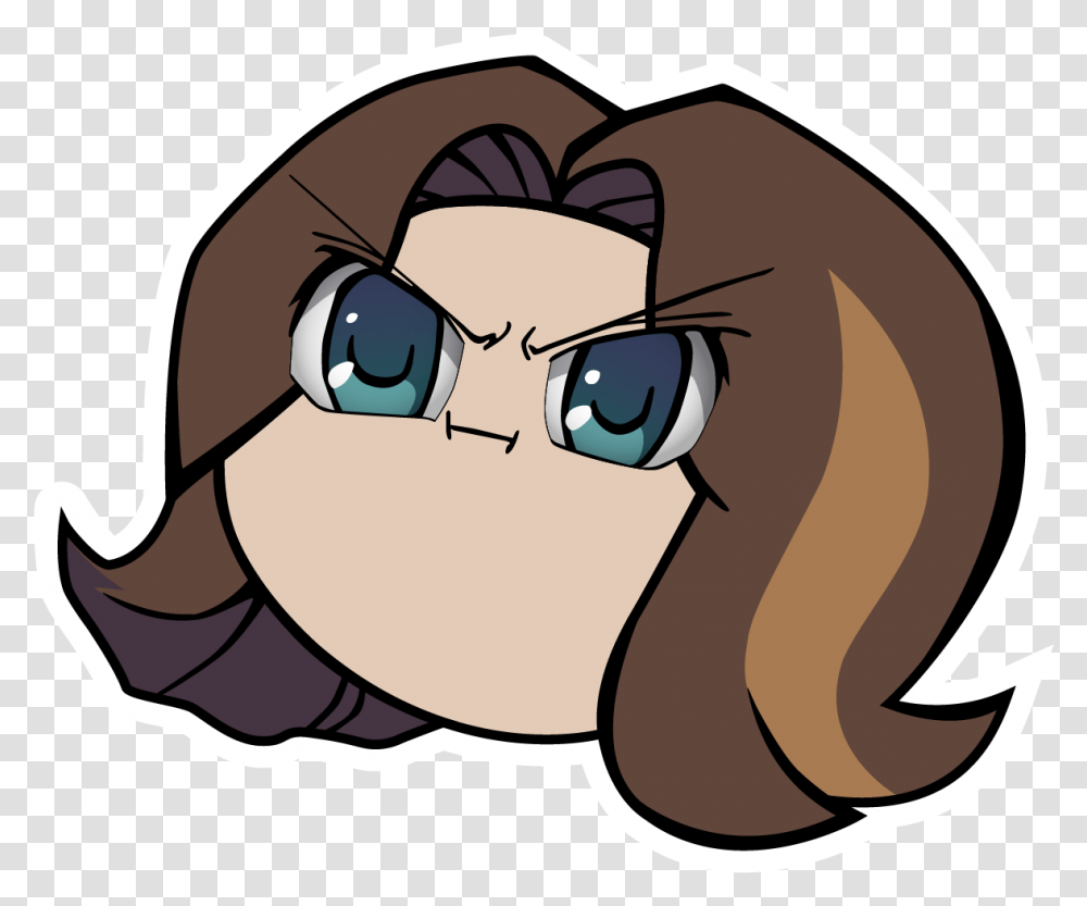 Download Anime Arin Game Grumps Arin Head Image With Arin Game Grumps Cartoon, Beaver, Wildlife, Rodent, Animal Transparent Png