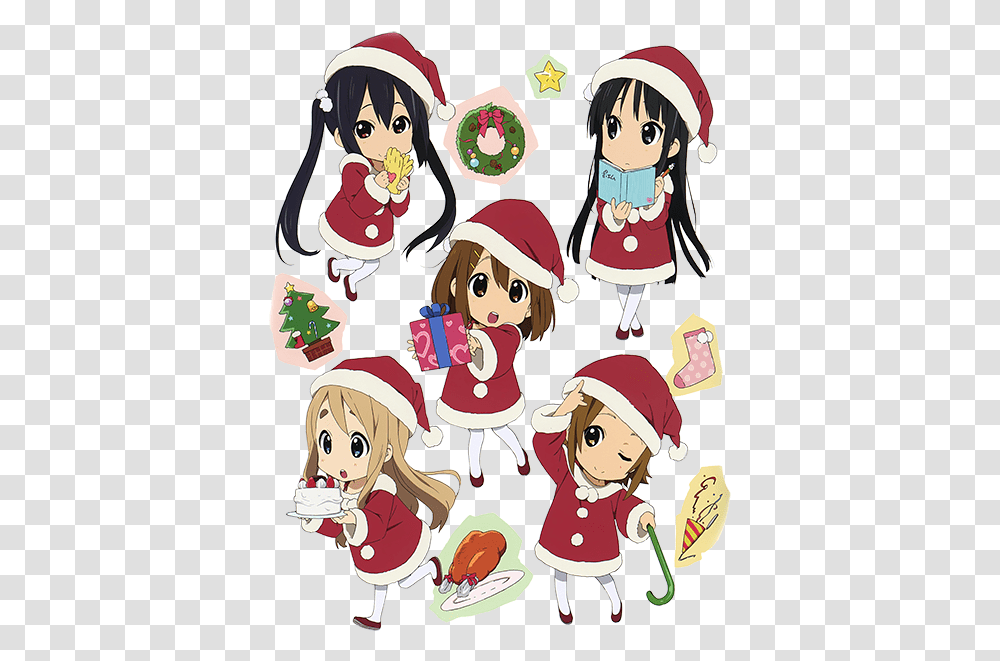 Download Anime Christmas Tumblr Merry K On Christmas Shirt, Person, Art, People, Graphics Transparent Png