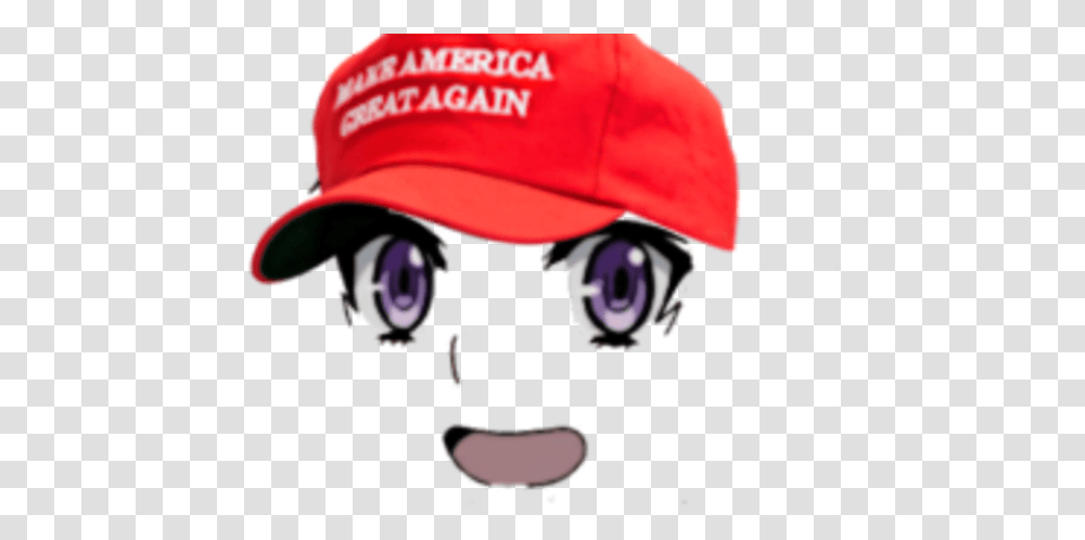 Download Anime Girl Face Image Anime Girl Face, Clothing, Apparel, Baseball Cap, Hat Transparent Png