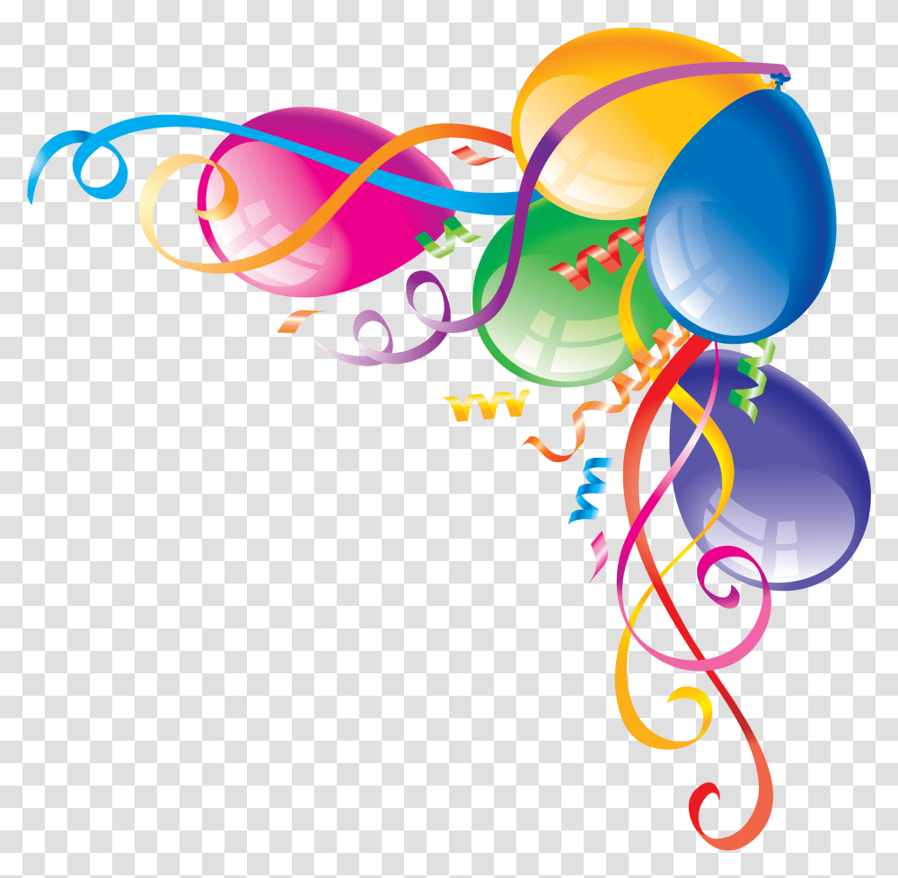 Download Anniversaire Balloon Modelling Joyeux Birthday Joyeux Anniversaire, Graphics, Art, Pattern, Light Transparent Png