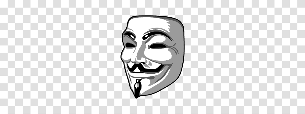 Download Anonymous Mask Free Image And Clipart, Face, Head, Stencil, Label Transparent Png
