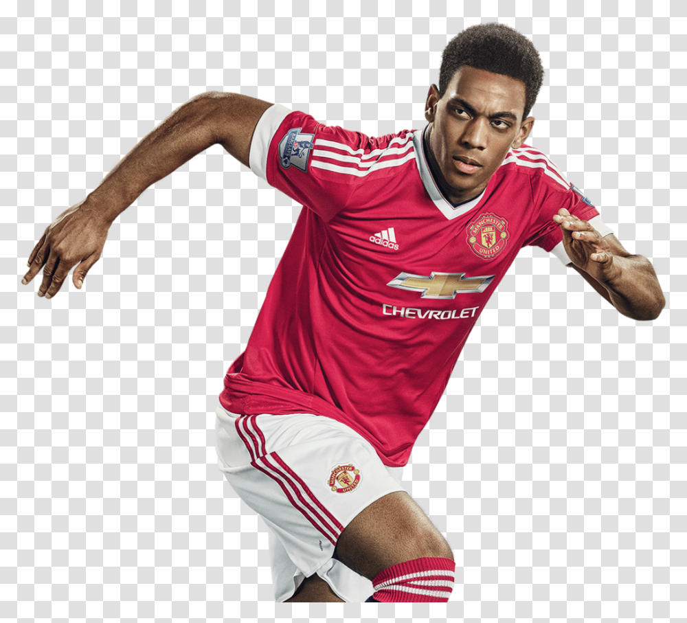 Download Anthony Martial Fifa 18 Football Player Playstation Fifa 20 Player, Sphere, Person, People, Clothing Transparent Png
