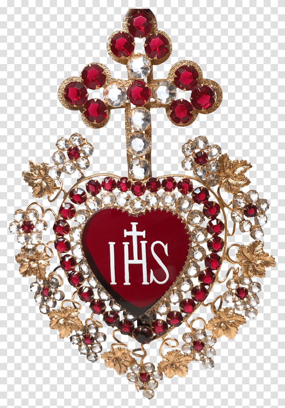 Download Antique Nineteenth Century Sacred Heart, Chandelier, Lamp, Accessories, Accessory Transparent Png