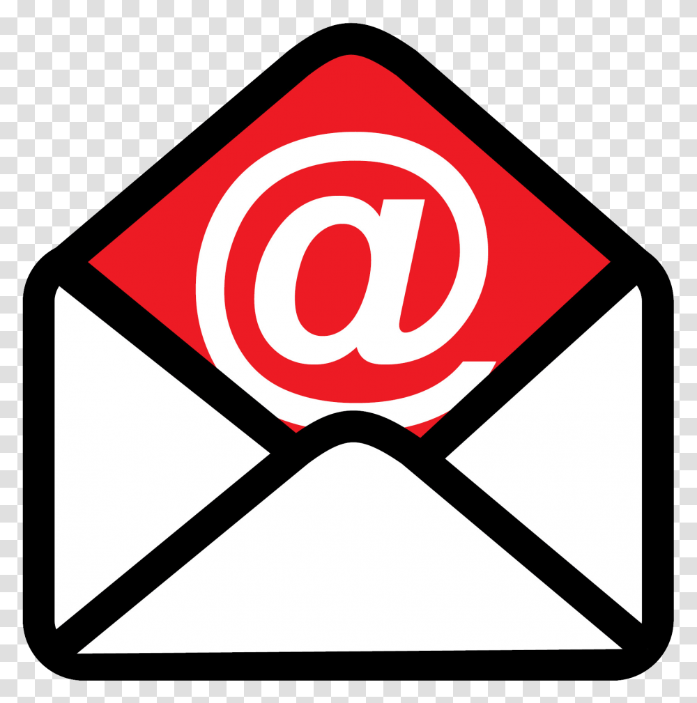 Download Aol Mail Logo Symbol Logo Email, Envelope, Scissors, Blade, Weapon Transparent Png