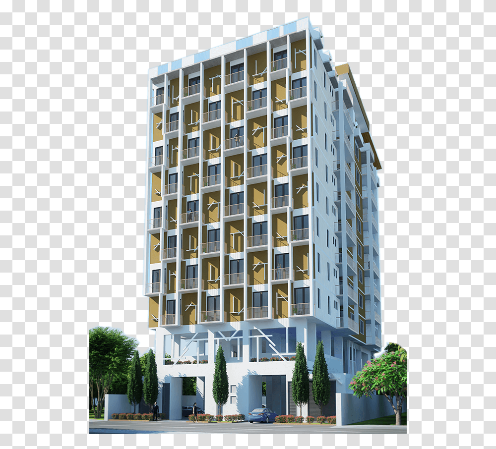 Download Apartment Image With Apartment, Condo, Housing, Building, High Rise Transparent Png