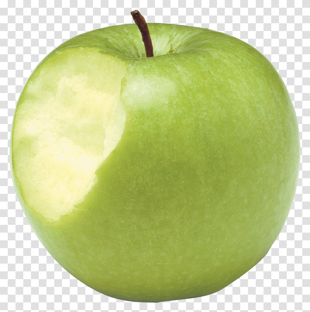 Download Apple Bitten Out Image For Green Apple Transparent Png