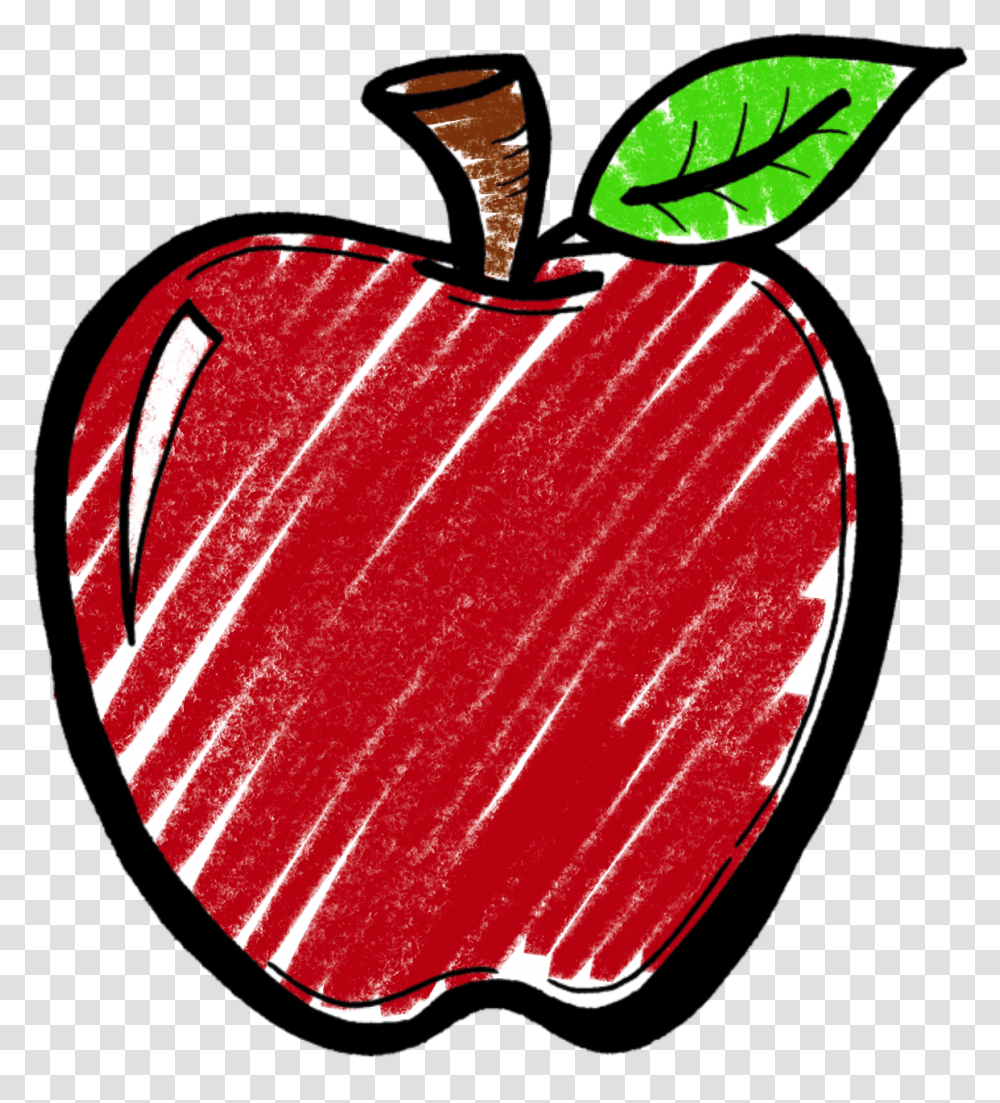 Download Apple Clipart Chalkboard Background Apple Clipart, Plant, Fruit, Food, Dynamite Transparent Png