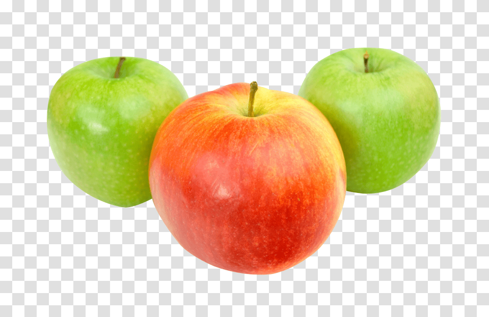 Download Apple Image Green Red Apple Full Size Red And Green Apple, Fruit, Plant, Food,  Transparent Png