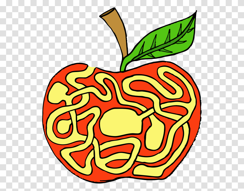 Download Apple Labyrinth Clipart Labyrinth Clip Art Food Fruit, Plant, Produce, Label Transparent Png