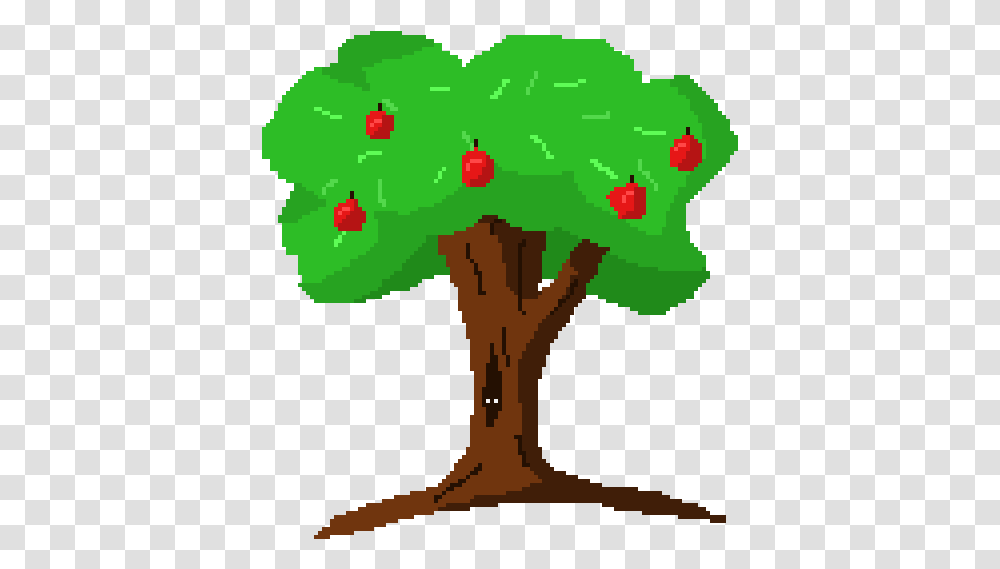 Download Apple Tree Illustration, Plant, Leaf, Vegetation, Cross Transparent Png