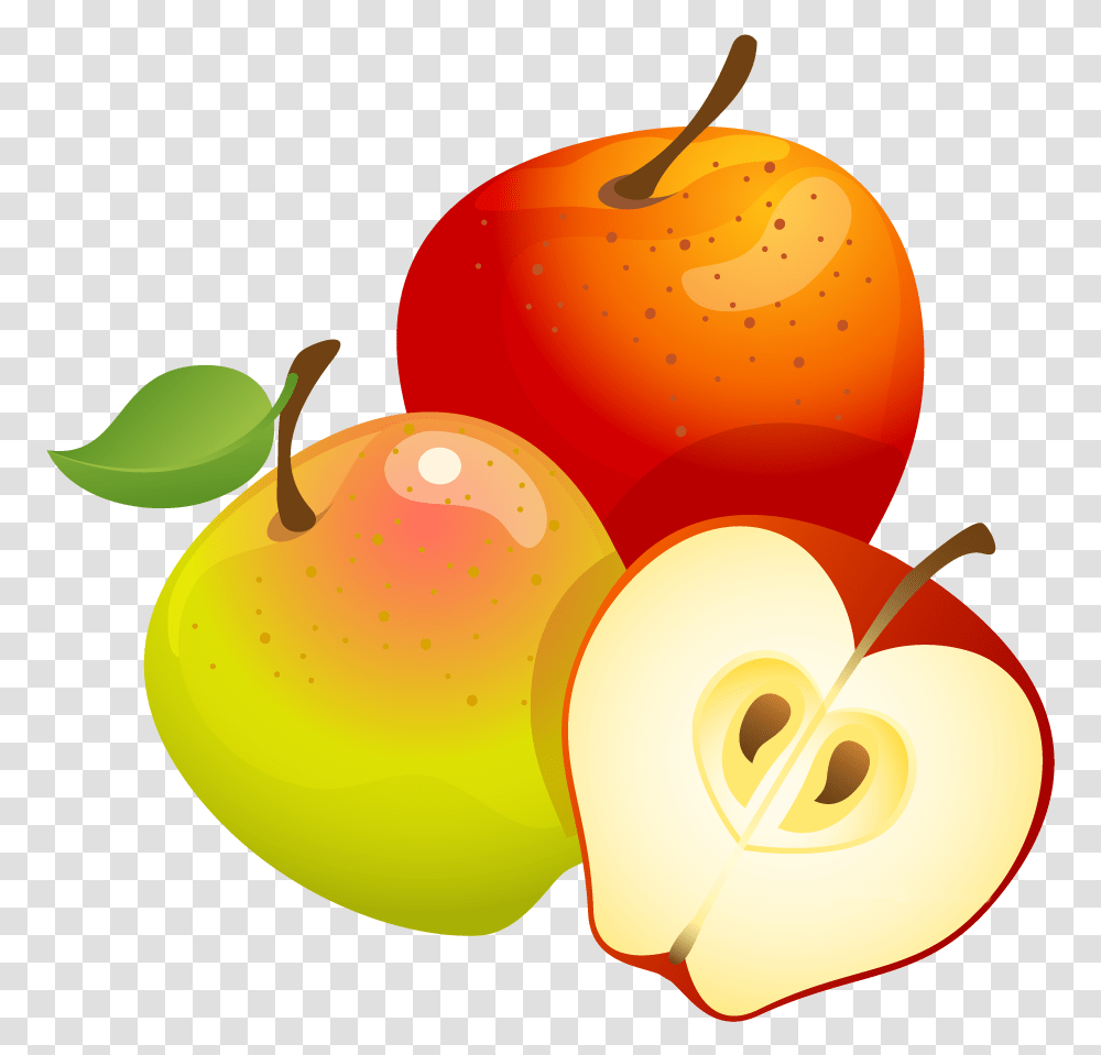 Download Apples Clipart Apple Cider Vinegar Benefits Skin, Plant, Fruit, Food, Produce Transparent Png