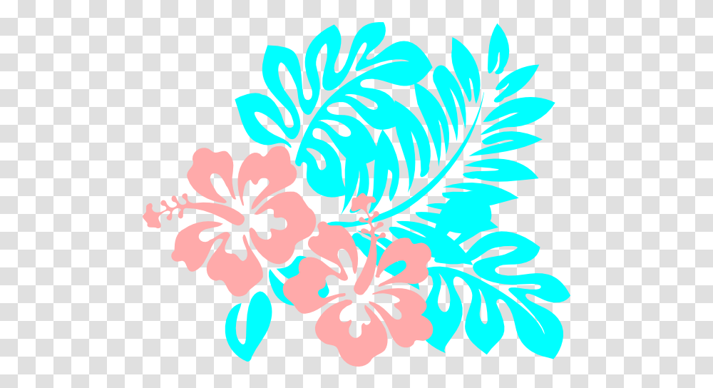 Download Aqua Hibiscus Flower Use Like Base64 Msr 7 Hibiscus Clip Art, Graphics, Floral Design, Pattern, Plant Transparent Png