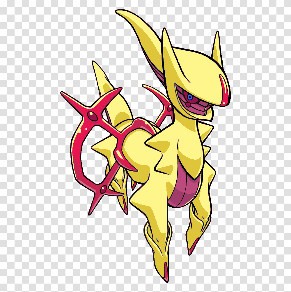 Download Arceus Pixie Prgs Shiny Guardian Pokemons Full Fictional Character, Symbol, Weapon, Weaponry, Emblem Transparent Png