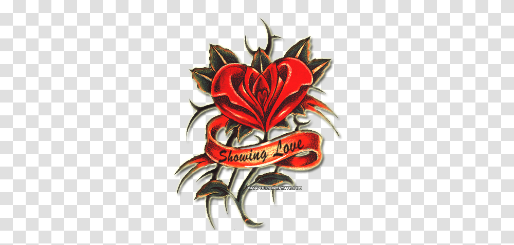 Download Arm Tattoo Designs Cross Tattoos For Tattoo Designs Of Hearts And Roses, Pattern, Symbol, Emblem, Diwali Transparent Png