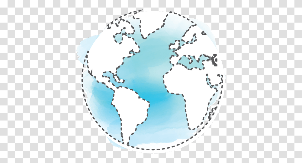 Download Around The World Circle Image With No Circle, Outer Space, Astronomy, Universe, Planet Transparent Png