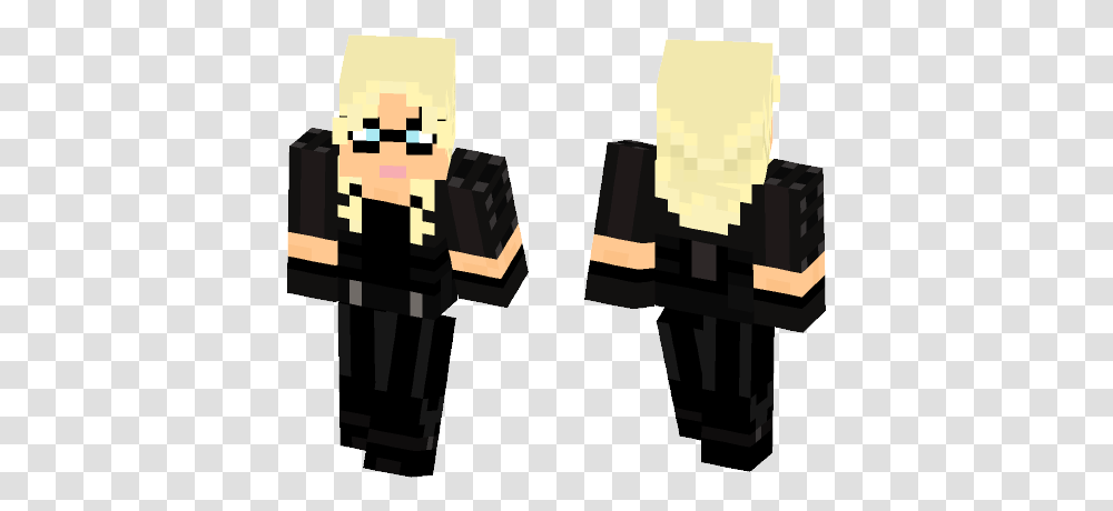 Download Arrow Black Canary Sara Lance Minecraft Skin For Abstract Minecraft Skins, Clothing, Apparel Transparent Png