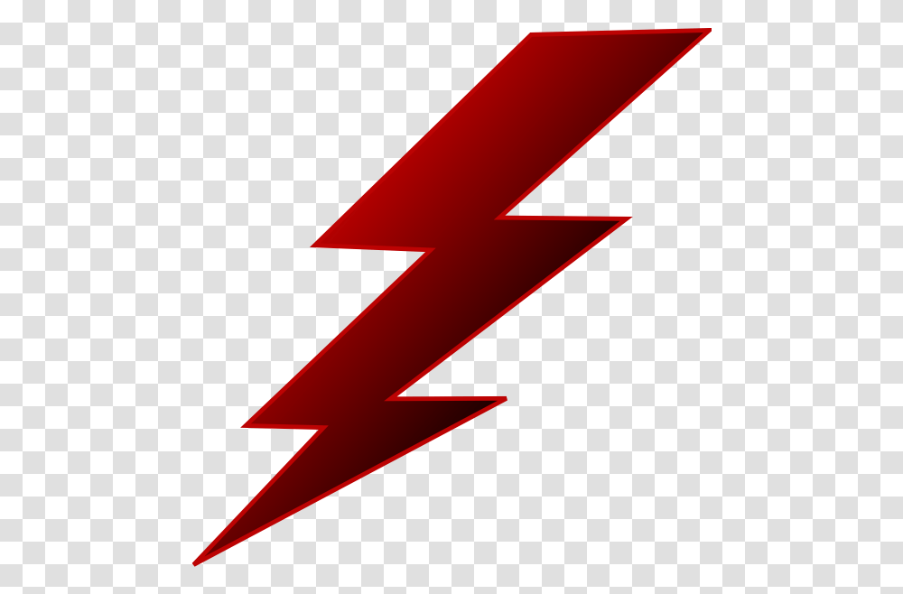 Download Arrow Clipart Electricity Lightning Bolt Red Lightning Clipart, Symbol, Cross, Weapon, Weaponry Transparent Png