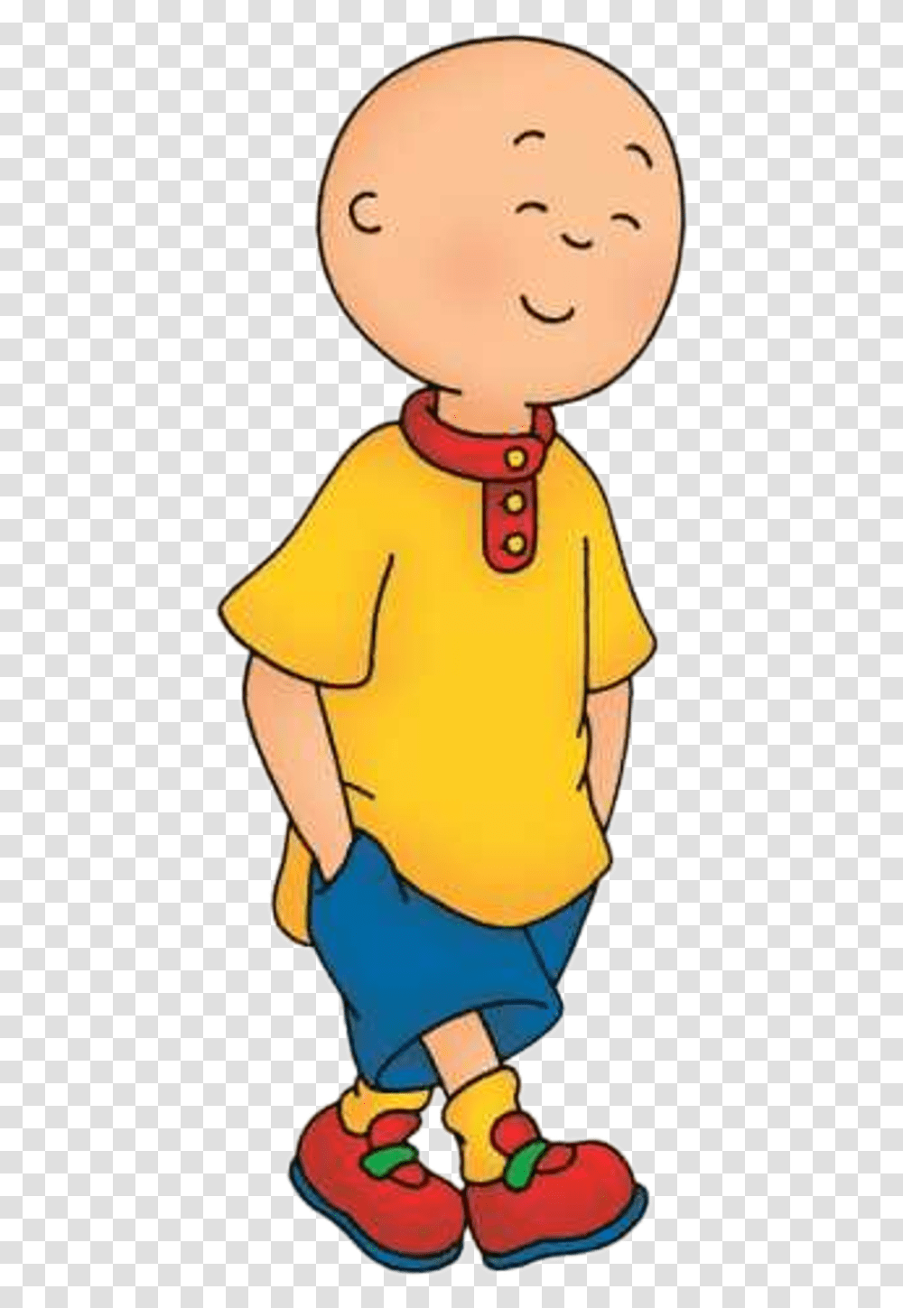 Download Art Caillou Youtube Mom Child Cartoon Hq Image Caillou, Clothing, Apparel, Outdoors, Shorts Transparent Png