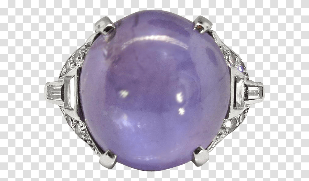 Download Art Deco Vintage 1930's No Heat Purple Star Amethyst, Gemstone, Jewelry, Accessories, Accessory Transparent Png