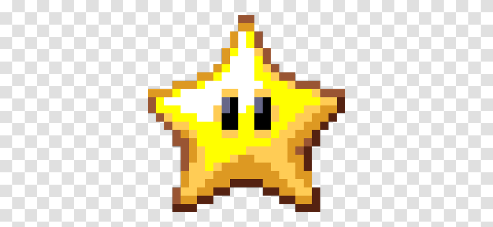 Download Art Symmetry Pro Symbol Star Falling Pixel Hq Super Mario Star Gif, Star Symbol, Rug Transparent Png