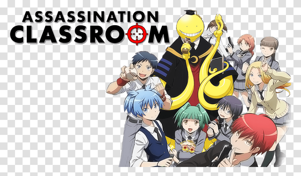 Download Assassination Classroom Image Assassination Classroom Tome, Person, Human, Manga, Comics Transparent Png