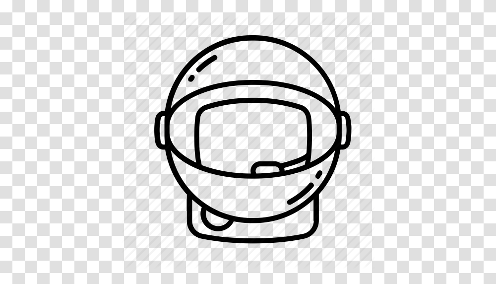 Download Astronaut Face Masks Clipart American Football Helmets, Basket, Sphere, Bucket, Bowl Transparent Png
