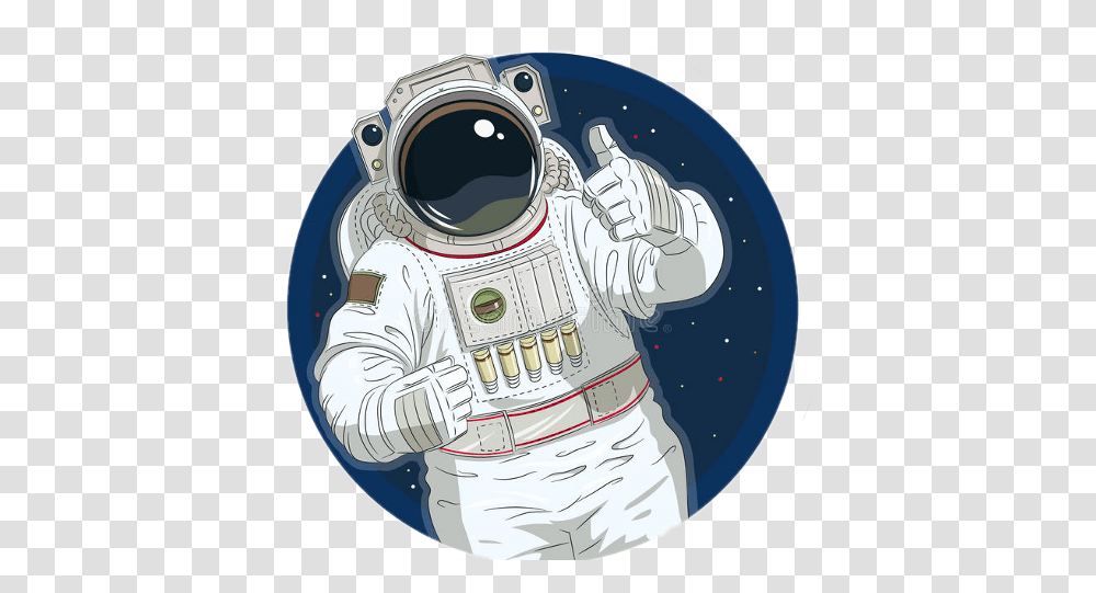 Download Astronaut Image With No Cartoon, Person, Human, Helmet, Clothing Transparent Png