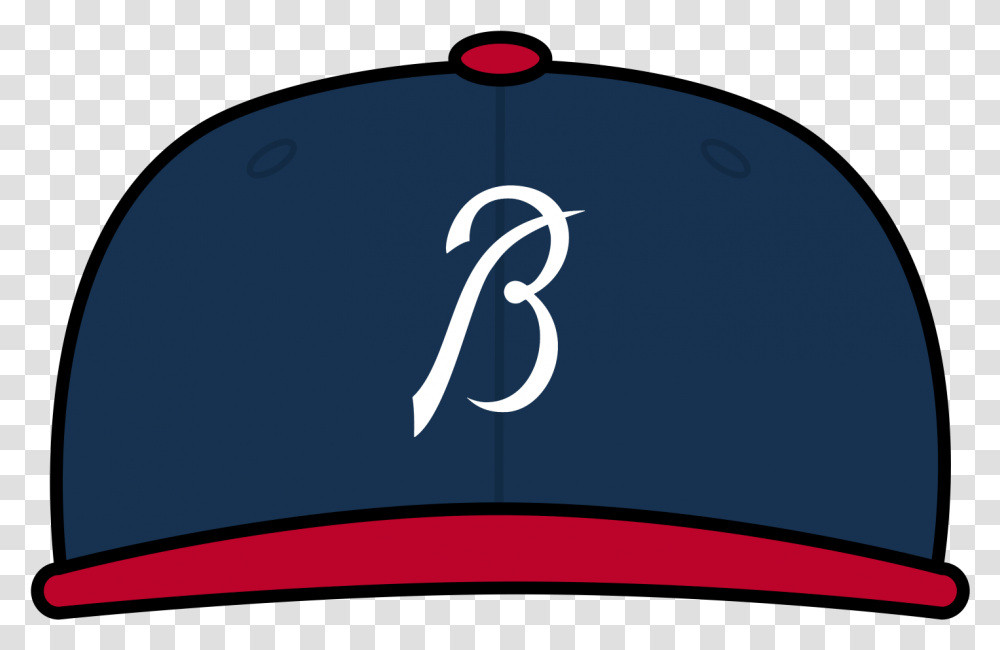 Download Atlanta Braves Hd Baseball Hat Navy Clipart, Clothing, Apparel, Cap, Baseball Cap Transparent Png